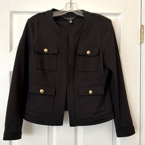 White House black market black stylist jacket size 12
